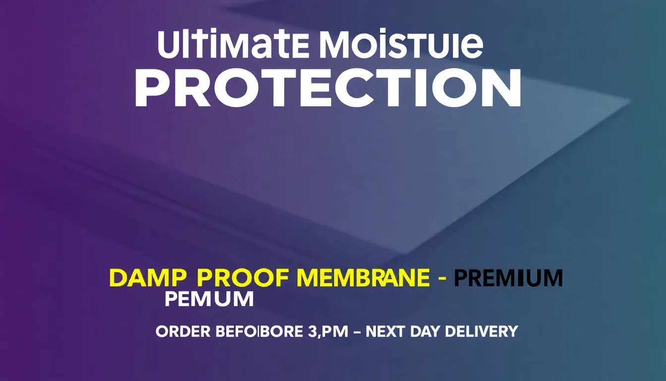 Damp Proof Membrane Ad
