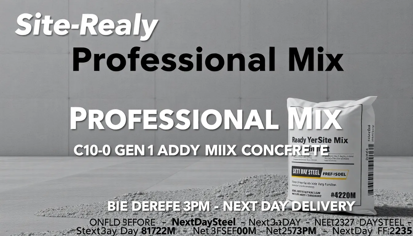 Ready Mix Concrete Ad